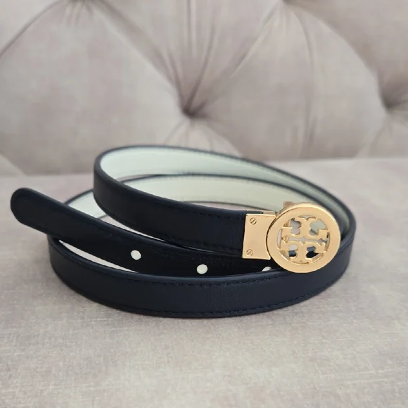 Tory Burch | Accessories | Tory Burch Navywhite Leather  display picture 1
